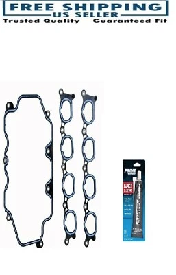 intake Manifold Gasket Set +1 Silicone Fits 03-04 Mercury 4.6L V8 DOHC 32v - Изображение 1 из 4