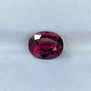 Granato rosa naturale non riscaldato 4,16 ct taglio ovale Sri Lanka pietra preziosa sciolta - Foto 1 di 8