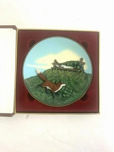 1979 Creative World 3D Plate, Aesop Fables, "The Fox  - Picture 1 of 6