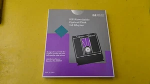 1x HP Rewritable Optical Disk 1.3 GB 5,25“ - 92280T - NEU & OVP - Photo 1/1