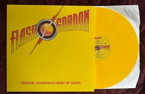 Queen FLASH GORDON Soundtrack Studio Collection YELLOW LP Vinyl Record MINT - Imagen 1 de 5