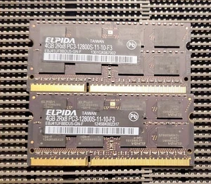 ELPID 4GB 2RX8 PC3-12800S-11-10-F3 EBJ41UF8BDU5-GN-F (LOT OF 4) - Picture 1 of 2