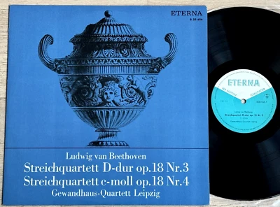 KARL SUSKE Beethoven String Quartet Op.18 3/4 1967 BEETHOVEN ED1 ETERNA LP MINT - Image 1 of 3