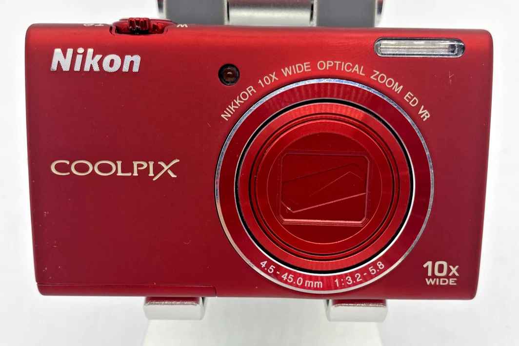 Nikon COOLPIX S6300 レッド 本体とバッテリー Nikon COOLPIX S6300