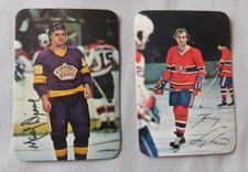 1977-78 Topps Glossy Inserts #1-22 Hockey Card Pick one