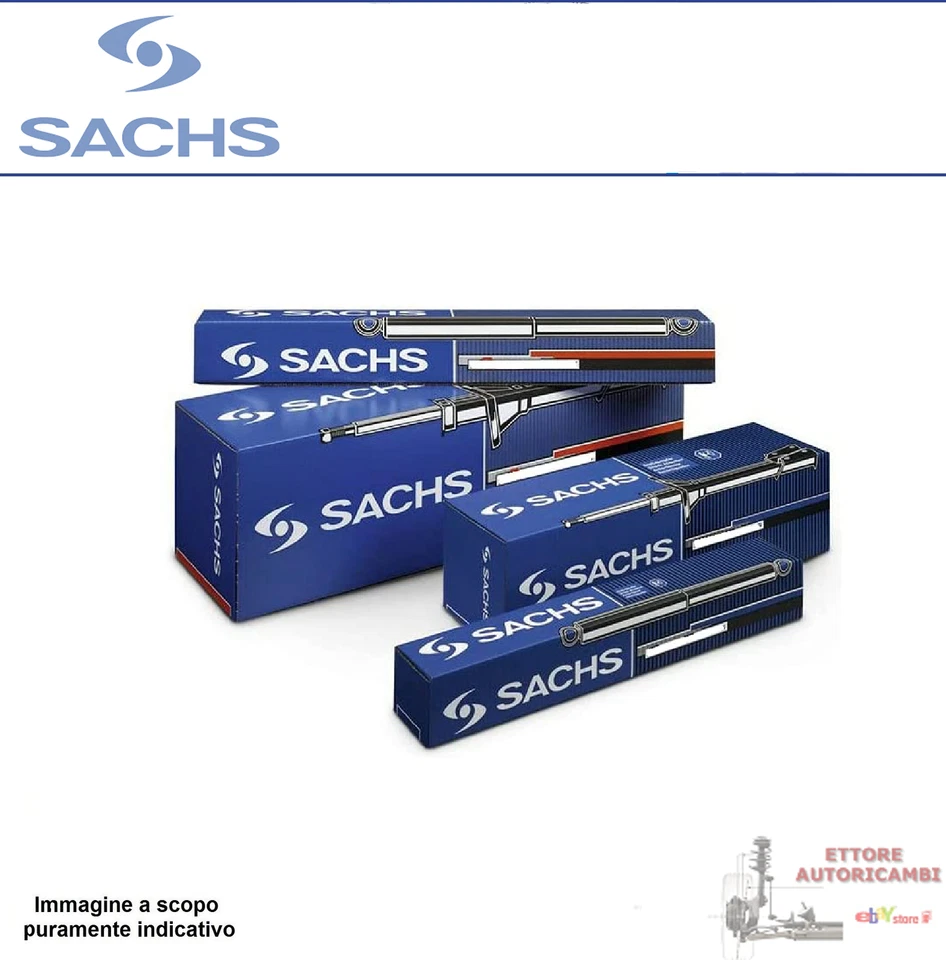 AMMORTIZZATORI SACHS MERCEDES CLASSE GLK(X204) 2008>-KIT4-ANTERIORI E POSTERIORI - Immagine 1 di 1