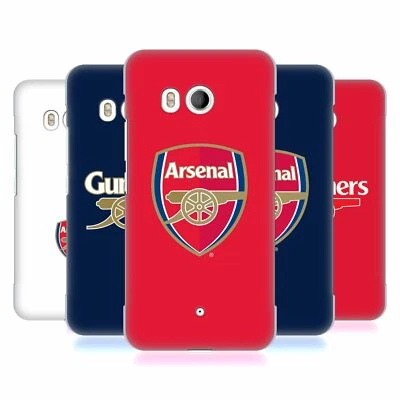 OFFICIAL ARSENAL FC CREST 2 HARD BACK CASE FOR HTC PHONES 1 - Image 1 of 4
