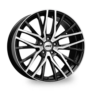 AEZ Panama Dark ALLOY WHEEL BMW X5 ETC 9x20 5x120 ET 35 Gunmetal/Polished NEW UK - Picture 1 of 3