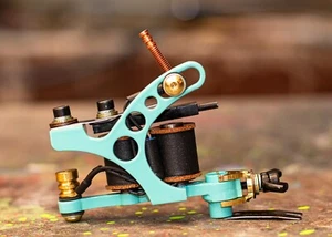 Handmade tattoo machine color packer mag 5-25, Running 95-100 Hz @4.5V Unloaded - Picture 1 of 6