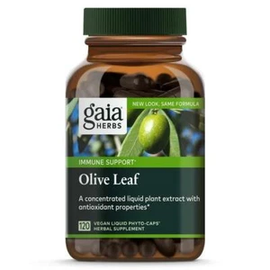 GAIA OLIVE LEAF. 120 VEGAN CAPSULES. FACTORY SEALED. EXP 11/2026 - Picture 1 of 1
