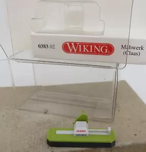 Rare Micro WIKING Ho 1/87 Mower Green Mahwerk Claas Corto 290 FN #038302 Box - Picture 1 of 6