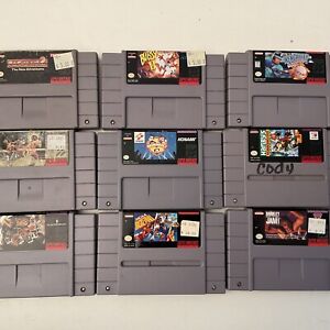 SUPER NINTENDO LOT YOU PICK YOUR OWN BUNDLE AUTHENTIC Shipping Discount