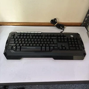 ThermalTake TTSports Commander Combo V2 Gaming Keyboard EKB-CCM *Missing 2 Keys* - Picture 1 of 13