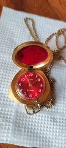 Rare watch pendant chain Dawn from 1970s awesome 3t - Picture 1 of 7