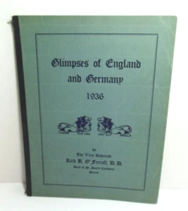 Glimpses of England and Germany 1936 Reverend Kirk B O'Ferrall Detroit St Paul's - Picture 1 of 5