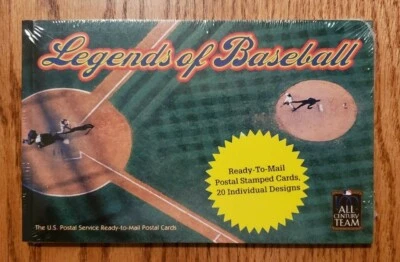 Legends of Baseball #UX356a Postal Card Set of 20 - Sealed (2000) - Image 1 of 2