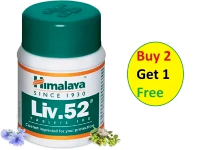 HIMALAYA Liv 52er-Packung mit 1 Flaschen EXP 2027 Kaufen Sie 2 und erhalten Sie 1 grat...
