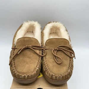 Bearpaw Men's Moc II Slip-On Moccasins - 1295M - Size US 11 - Brown - Picture 1 of 14