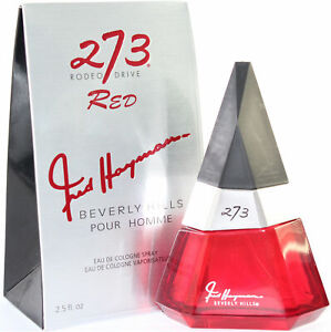 273 Red 2.5 oz/75 ml EDC Spray for Men by Fred Hayman - New in Box