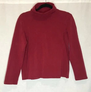 Rollkragenpullover Damen Diane & weiß rot PL - Bild 1 von 4