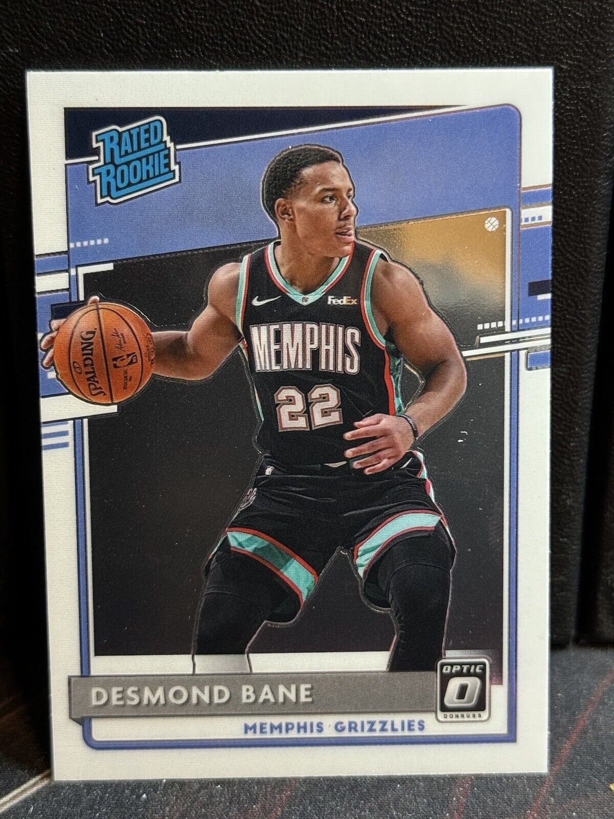 2020-21 Panini Donruss Optic Desmond Bane Rated Rookie #180 Memphis Grizzlies RC