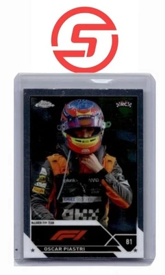 2023 Topps Chrome F1 OSCAR PIASTI McLaren Rookie Card #41 - Image 1 of 2
