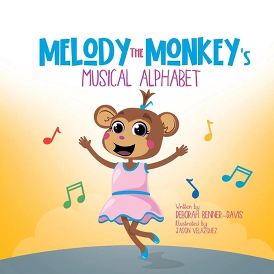 Melody the Monkey's Musical Alphabet by Deborah Benner-Davis Paperback Book - Image 1 of 1
