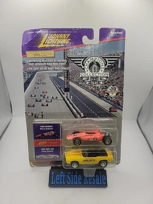 Coche de ritmo Johnny Lightning 69 Indianápolis 500 Mario Andretti y Camaro Foto 1 de 4