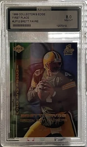 1999 Collector’s Edge First Place Brett Favre #LP12 NM-MT 8 Slabbed. - Bild 1 von 2