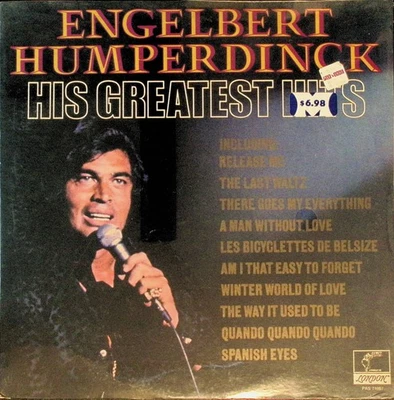SEALED Engelbert Humperdinck His Greatest Hits London PAS71067 M - Image 1 of 2
