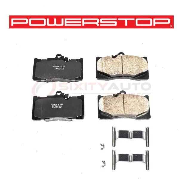 PowerStop Front Disc Brake Pad & Hardware Kit for 2006-2017 Lexus IS350 3.5L um Foto 1 de 4