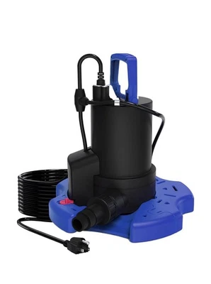 Automatic Pool Cover Pump- 2000GPH Submersible Water Pump - Image 1 of 4