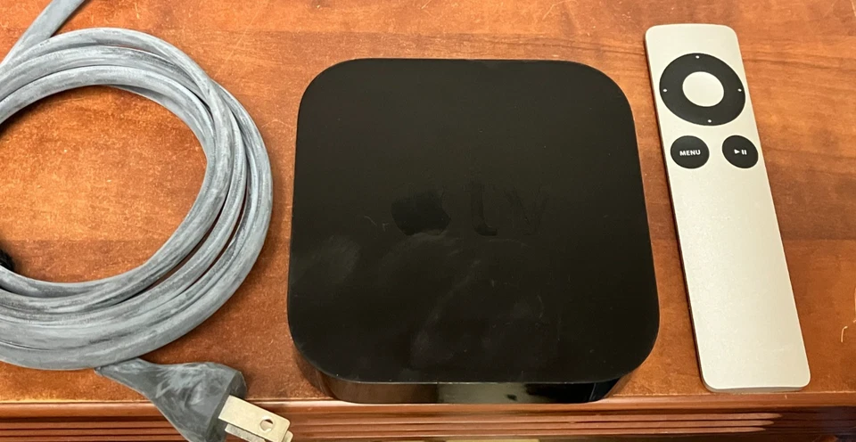 Apple TV 2nd Generation A1378 Streaming Media Player w/ Remote MC572LL/A - Image 1 of 1