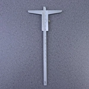 Depth Gauge Alloy Vernier Caliper Ruler Micrometer Box - Picture 1 of 11