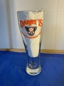 Vintage Darryl’s Original Premium Lager Bierglas - 9 Zoll hoch, 3,5 Zoll Durchmesser - Bild 1 von 5
