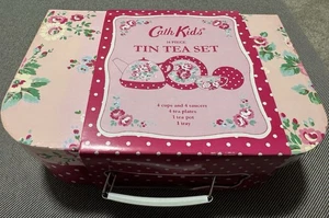 NIP Cath Kid’s TIN TEA SET Purchased In 🇬🇧 Cath Kidston - Picture 1 of 5