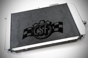 CSF Racing Triple Pass Aluminium Radiator - Universal Dual Core w/ AN Fittings - Picture 1 of 1