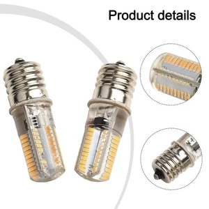 2x E17 LED Bulb Microwave Oven Light Dimmable Warm White 2700K Light Quality - Picture 1 of 16