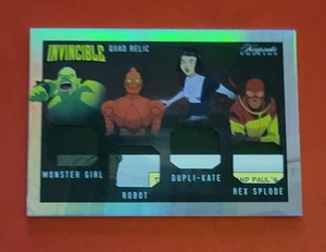 2025 Keepsake INVINCIBLE #539 Quad Relic Monster Girl Robot Duplikate Rex Splode - Picture 1 of 2