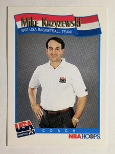 1991-92 Aros #588 Mike Krzyzewski CO EE. UU. RC (nuevo) - Imagen 1 de 2