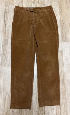 Мужские повседневные вельветовые брюки Incotex классический крой с узором B Chinos размер 34 - Изображение 1 из 4