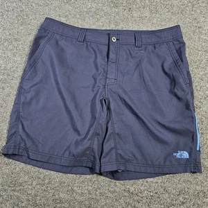 The North Face Pacific Creek Board Shorts Mens 40 Navy Drawstring Zip Pocket - Picture 1 of 12