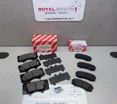 Toyota 4Runner 2003-2009 Front & Rear Brake Pad Set Kit Genuine OE OEM - Image 1 of 3