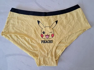 Ladies Pokemon Pikachu Shorts Boxer Knickers Underwear Pants 14 UK - Picture 1 of 2