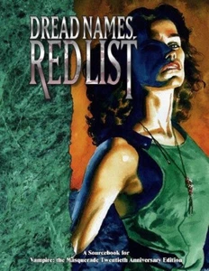 HARDCOVER COLOR V20 Dread Names, Red List Vampire 20th Anniversary Edition - Imagen 1 de 1