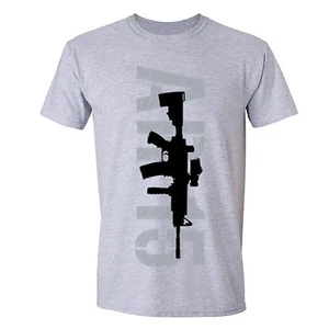 AR-15 Assault Rifle T-shirt Sniper Gun 2nd second amendment Gun Rights Tshirt - Picture 1 of 2