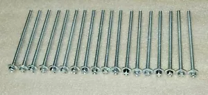 Valley Cushion Rail Bolts .25-20 x 4.5 inches - Package of 18 (Full Set) - Picture 1 of 2