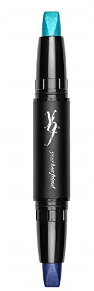 Sombra de ojos YBF Intense & Stay Long Wearing Cream Stick azul marino y verde azulado Foto 1 de 1