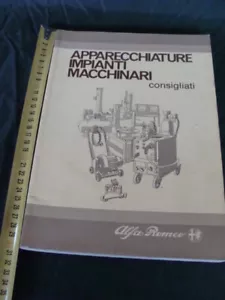 Catalogo Alfa Romeo apparecchiature impianti macchinari consigliati - Foto 1 di 11