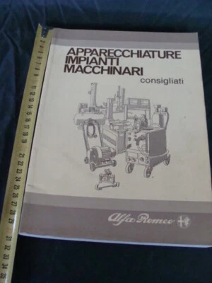 Catalogo Alfa Romeo apparecchiature impianti macchinari consigliati - Immagine 1 di 4